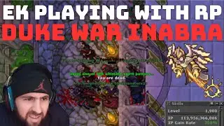 MAIN EK JOGANDO COM RP LVL 1837 DEU RUIM, FARMANDO MUITO NO NOVO SERVER, WAR INABRA, #GWTIBIA