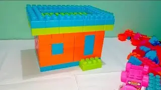 Satisfying DIY Big Home | ASMR Building Blocks #buildingblocks | MUSCAN TOYS