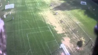 AR.Drone 2.0 Video: Soccer Flight 1 2013/09/30