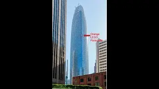 TESTING LEGO PARACHUTE AT SALESFORCE! Gone Wrong!