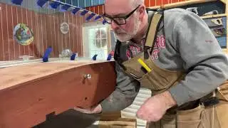 How to Restore an Old Fiberglass Boat - Episode 6- Placing the Hardware