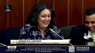 COMISI&Oacute;N CUARTA DEL SENADO DE LA REP&Uacute;BLICA - Parte I - Mayo 27 DE 2025