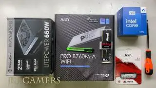Intel Core i5 14400 msi PRO B760M-A WIFI LITEPOWER 550 Вт Компактный компьютер