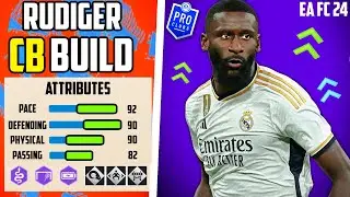 BEST *LENGTHY* LOCKDOWN CB RUDIGER BUILD EA FC 24 Pro Clubs