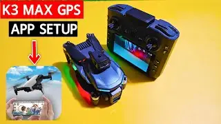 How to Connect K3 MAX GPS Drone to Mobile | Drone App Setup & Live Video Tutorial 2025