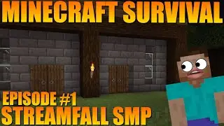 Playing Crazy Multiplayer Minecraft SMP! (Minecraft Streamfall SMP | Episode #1 | w/Global)