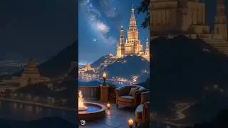 Atlantis Under the Stars✨ 🌌 #Fantasy #AmbientMusic #ASMR #Atlantis #FantasyMusic #SleepAid #Shorts