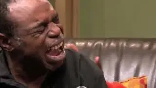 Old Black Man Crying