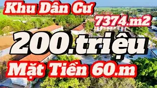 Ms54 B&aacute;n 7374m2 gi&aacute;p Khu D&acirc;n Cư B&igrave;nh H&ograve;a Trung 60.m .Mộc H&oacute;a Long An