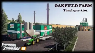 Building coffee factory, selling boards, fencepost & paper | Oakfield farm | FS19 TimeLapse #100