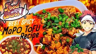 BEST SPICY Mapo Tofu RECIPE From FOOD WARS! Shokugeki no Soma