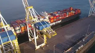 GCT Deltaport Welcomes Hapag Lloyd Antwerpen Express