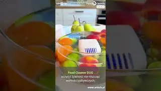 Myjka do żywności Food Cleaner DUO - skuteczne oczyszczanie owoc&oacute;w, warzyw, mięsa