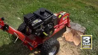 Introducing the Electric Start Briggs and Stratton Vanguard Stump Grinder,