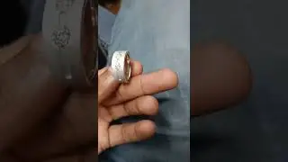 10 Mm Men's Wedding Band For Our Customer in 14k White Gold Size 10 Us