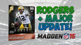 MUT 15 - 99 Overall Aaron Rodgers! | Madden 15 Ultimate Team - NFL MVP Honors Pro Pack Bundle