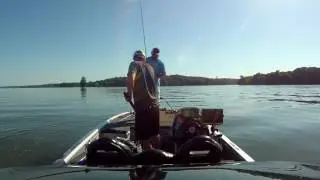 Barkley lake Bass fishing with Pro Angler William Heady !