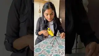 Mini food menu stand | DIY #diningtabledecor #menustand #menucard #twigs #sticks #crafts #hosting