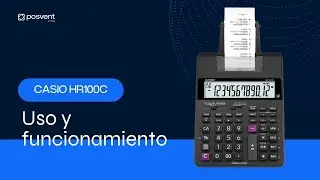 Calculadora CASIO HR100c - Uso y funcionamiento | Pr-error