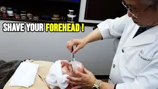Forehead shave | ASMR KOREAN TREATMENT