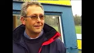 Campingvogn p&aring; Munkebo Boldbaner &oslash;delagt i 1999.