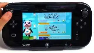 What is Animal Crossing Plaza on Wii U?