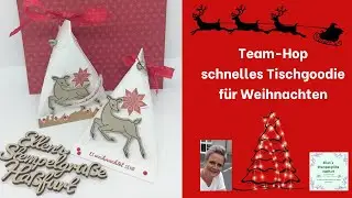 Team YouTube-Hop: Schnelles weihnachtliches Tischgoodie