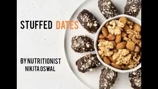 Chocolate Coated Healthy Stuffed Dates  | How To Make Stuffed Dates | Amazing Recipe