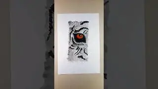 Draw Tiger #art #shorts