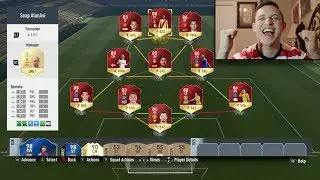 FREE TOTS PULISIC UNLOCKED WITH ALL RED TEAM !! FIFA 17 ULTIMATE TEAM