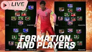 ⚽eFOOTBALL STEAM | FORMATION AND PLAYERS BASED ON ANALYSIS by ChatGPT #shorts #live