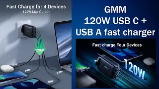 Declutter with the GMM 120W charger