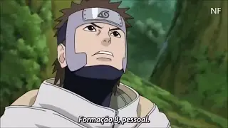 Naruto,Kakashi,Yamato,Sakura, Kiba, Shino e Hinata VS Tobi - (Full Fight) Legendado em PT-BR