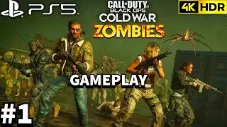Call of Duty: Black Ops Cold War Zombie Mode PS5 Gameplay 01