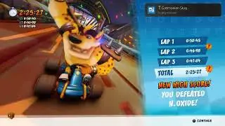 Crash Team Racing Nitro-Fueled #34 Gasmoxian slug trophy