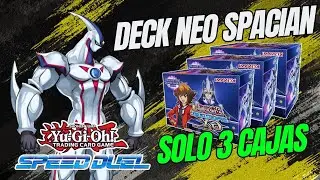 DECK NEOS SPACIAN SPEED DUEL SOLO TRES CAJAS