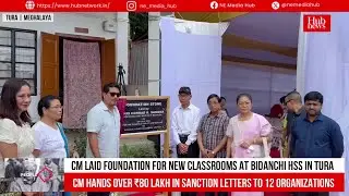 CM Conrad Sangma lays foundation for Bidanchi school expansion in Tura, funds ₹10 lakh