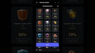Hamster 🐹 Combat new update all achievement 💌