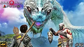 GOD of WAR : PS5 PRO - The Witch Revived The Head - Walkthrough Part 16: 4K 60FPS GamePlay