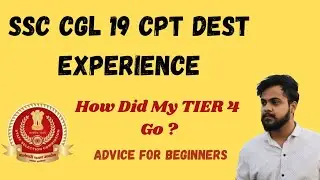 SSC CGL 19 DEST/CPT Experience || SSC Tier 4 Typing Test #cgl #ssc #typing #cgl19