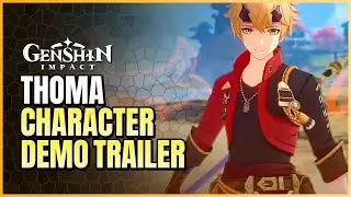 Thoma Official Gameplay Demo | Version 2.2 Special Program | Genshin Impact Inazuma