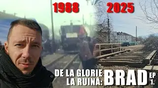 Asta a mai ramas din calea ferata Brad - Deva | Episodul 1: Brad