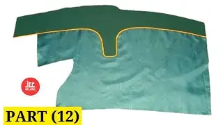 Part 12 : Shawl Collar Coat Stitching | Tuxedo Shawl Lapel Coat Cutting And Stitching