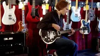 Matt's Music Center - Tom Anderson Bobcat in Transparent Black - Chris Bryant