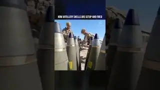 How Artillery Shells Are Setup And Fired