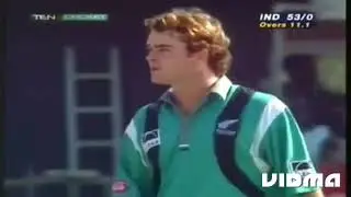 SOURAV GANGULY & SACHIN TENDULKAR| 76 RUNS PARTNERSHIP VS NEW ZEALAND @ SHARJAH IN 1998