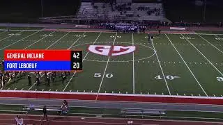 General McLane Lancers VS Fort Le Boeuf High School