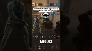Melusi was SO BROKEN #r6 #rainbowsixsiege #r6siege