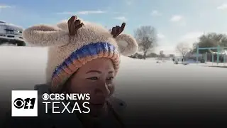 Denton families hit the slopes locally as snow and ice sweep the area