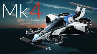 Airspeeder Unveils Mk4 eVTOL Ahead of First Crewed Flying Car Racing Series